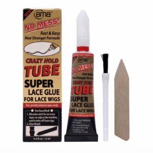 BMB Lace Glue Tube Small with Wooden Stick 12ml for wigs