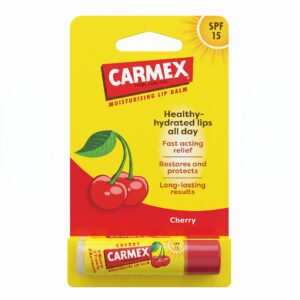 Carmex Stick Cherry Moisturising Lip Balm with SPF 15