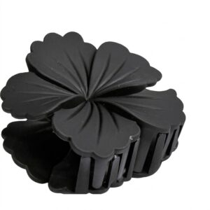 Jawa Hair Clip in Flower Style Black Color