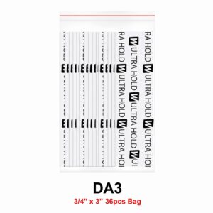Ultra Hold Tape Strips 36pcs for Secure Hair Extension Attachment