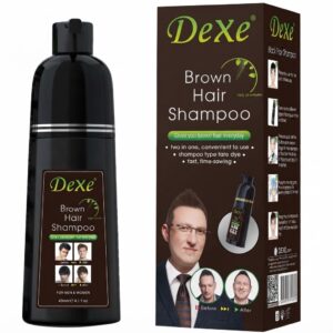 De Xe Brown Hair Shampoo 400ml for Fast and Easy #DEXE14
