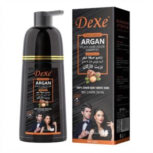 Dexe Argan Shampoo Natural Black 420ml for Speedy Hair #DEXE21