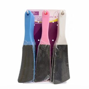 Foot File Smooth Feet Care Ast Colours 1Pcs #FSTAND1