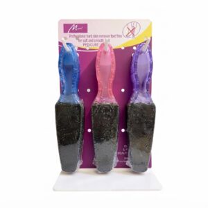 Murry Collection Medium Foot File Ast Colours 1Pcs #FSTAND7