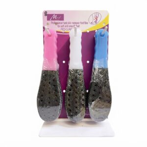 Murry Collection Medium Foot File Ast Colours 1Pcs #FSTAND8