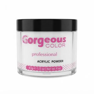 Gorgeous Color Acrylic Powder Natural 120g professional nail product