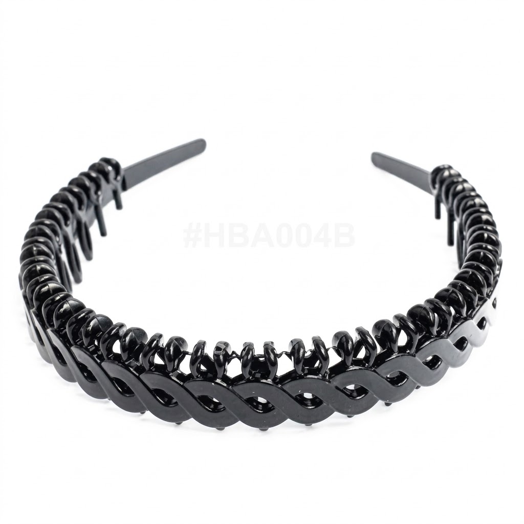 Black Fancy Headband for Women
