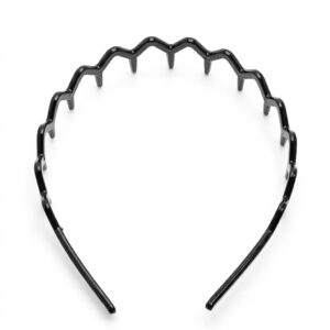 Head Bane Z.Z Style Black Hair Band with Stylish Design #HBZZ