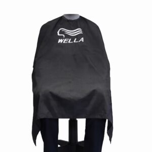 Wella Black Salon Customer Apron for Hairdressing