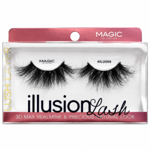 Illusion Mink Lash 009 packaging showcasing natural look eyelashes