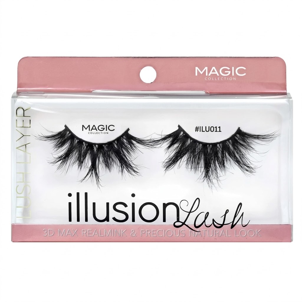 Illusion Mink Lash 011 - 3D Max Real Mink Eyelashes for a Natural Look