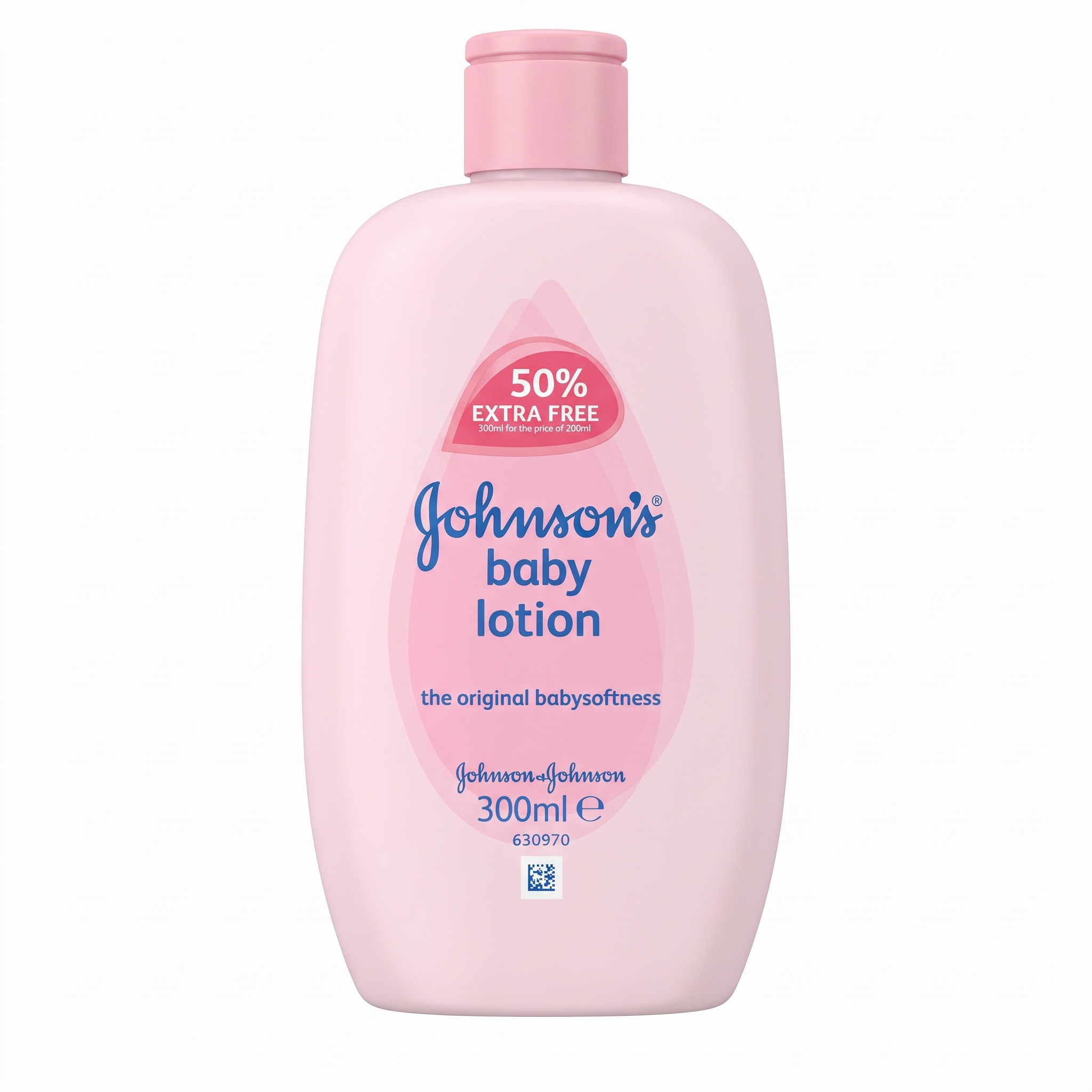 J&J Baby Lotion 300ml bottle for gentle skin moisturisation