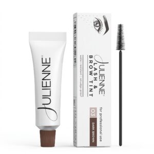 Julienne Dark Brown Eyelash & Brow Tint #JU3DBRO