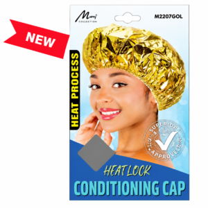 Conditioning Heat Cap Gold for effective hair conditioning treatments