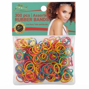 Murry Rubber Band 300pcs Assorted Lite Mix Colours #M2751AST