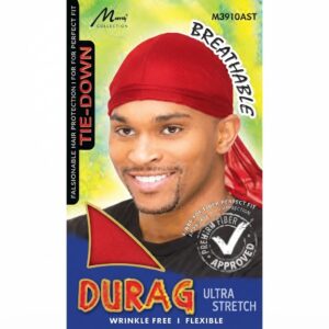 Assorted Colour Durag for Men, Breathable and Ultra Stretch, Fashionable Headwear