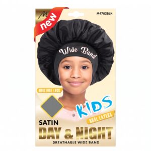 Kid’s Day & Night Cap Super Jumbo Black #M4782BLK