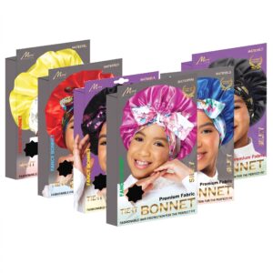 Bonnet Kids Fancy Tie Assorted 6Pcs #M4783AST