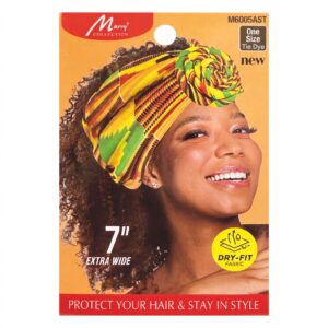 Hair Wrap Murry Collection with Bun in Traditional #M6005A