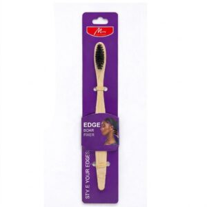 Bamboo Edge Brush with boar bristles for styling edges