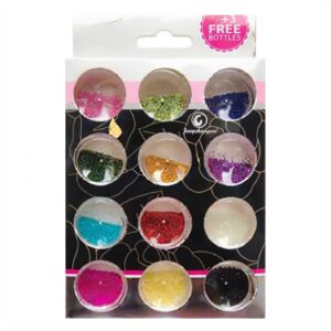 Nail Art Tiny Ball Set in 6 Vibrant Colours #NA2