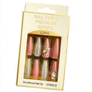 Nail Fairy Fancy Finger Long Nail Set with Stones