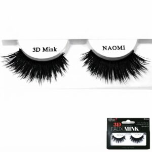 Winko 3D Faux Mink Naomi eyelashes on display
