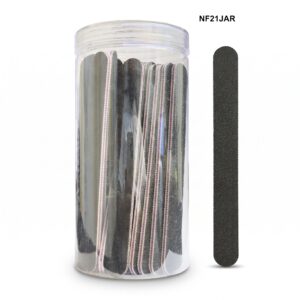 Regular Nail Files Jar for Perfect Manicure #NF21JAR