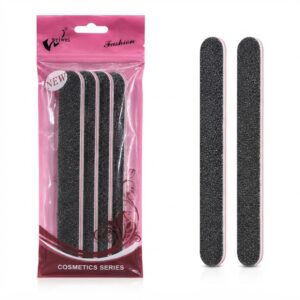 Weiwei Black Colour Hard Nail File 6 Pack