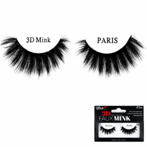 Winko 3D Faux Mink Paris eyelashes, luxurious and voluminous for enhanced beauty.