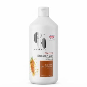 Pipps Hill Carrot Shower Gel 1000ml with brightening properties