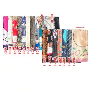 Printed Head Scarf 20 Mix Design showcasing vibrant patterns and styles