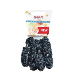 Magic Collection Black Color Thick Hair Pony set