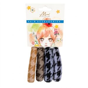 Murry Collection Brown & Black Pattern Hair Pony #TP38