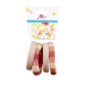 Murry Collection Hair Pony Lite Pink Assorted 4pc Set #TP39