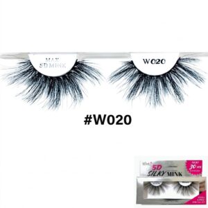 Winko 5D 30mm Silky Mink eyelashes showcasing luxurious texture and length