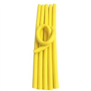 TWIST ROLLER 6 PC YELLOW for curling hair