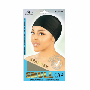 Spandex Skull Cap Expandable Black #M2252BLK