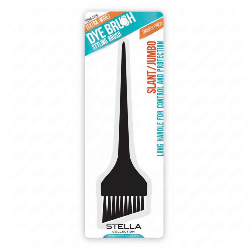 Stella, Extra-Wide Slant Dye Brush Black #2429