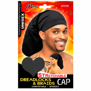 Stretchable Dreadlocks & Braids Cap Black #M1616B