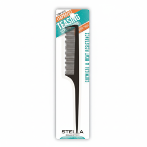 Stella Tapered Teasing Styling Comb Black #24721