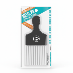 Stella Collection Metal Pik Styling Comb Smooth Finish #2410
