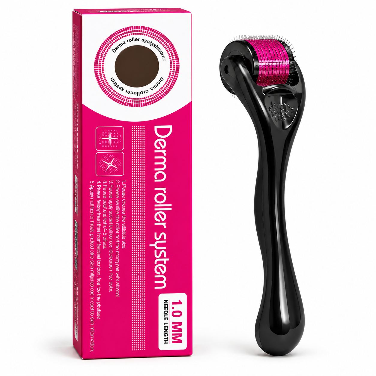 Derma Roller System 1.0 mm for Skin Rejuvenation #DERMA12