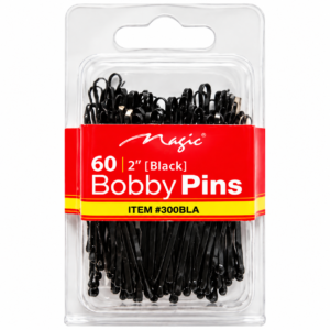 Magic Hair Pin Bobby Pins 2โณ Bulk Pack in Black #300BLA
