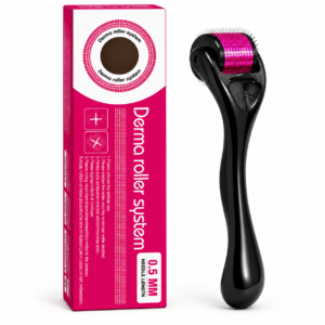 Derma Roller System 0.5mm for Skin Renewal and Care #DERMA13