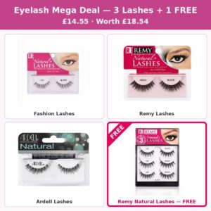 Eyelash Mega Deal — 3 Lashes + 1 FREE #DEAL-04