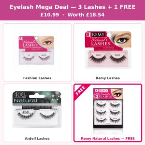 Eyelash Mega Deal — 3 Lashes + 1 FREE #DEAL-04
