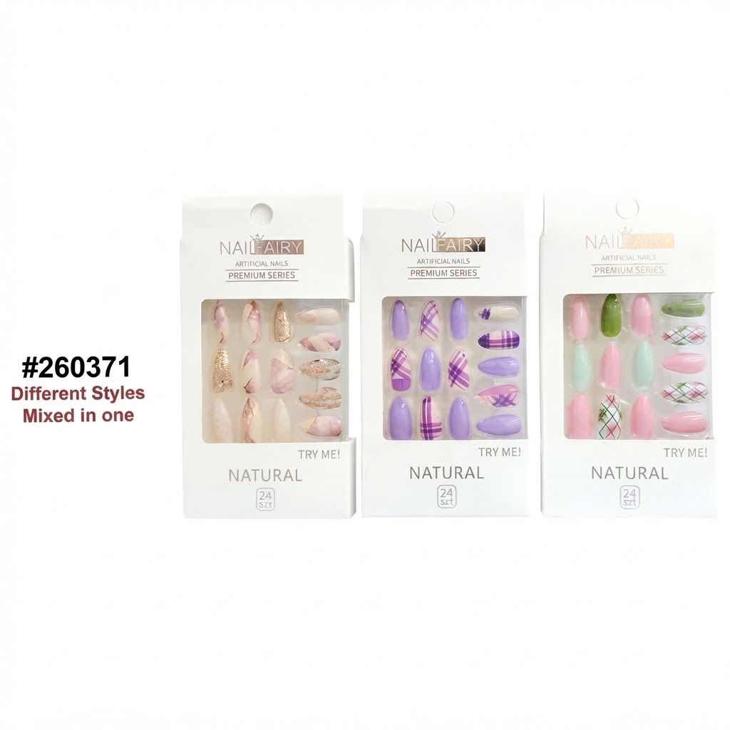 Nail Fairy Fancy Finger Mixed Design -3 assorted design #260371