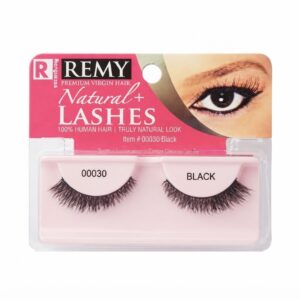 Remy Natural Eyelashes in Black for Effortless Glam #30