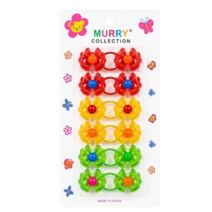 Murry Collection Hair Bubble Mix with Colorful Flower #BUB19